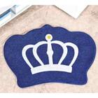 Tapete Guga Tapetes Formato Big Coroa Azul Royal