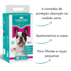 Tapete Higiênico Confort Pads Com 30 Unidades Tam. 60x55 Cm