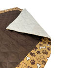 Tapete Higiênico Pet Impermeável Branco Grande Reutilizável L