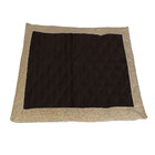 Tapete Higiênico Pet Impermeável Escuro Marrom Pequeno Reutil