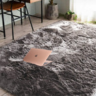 Tapete Home Office Cinza  Casen 140x100cm