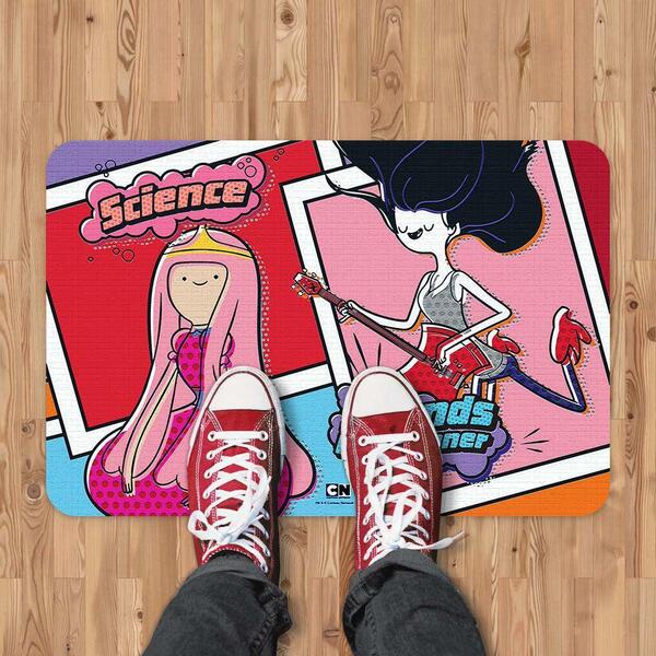 Tapete Hora De Aventura Hq Princesas 0,40x0,60m - Beek