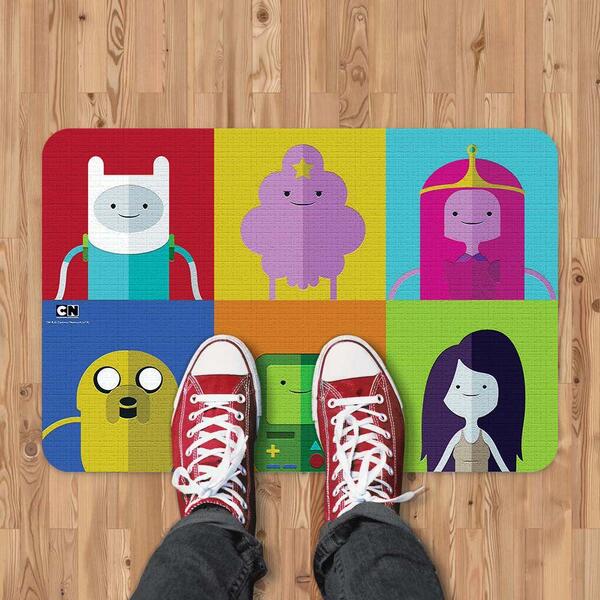 Tapete Hora De Aventura Personagens 0,40x0,60m - Beek