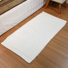 Tapete Ibiza Antiderrapante 100% Algodão - Kacyumara Branco -