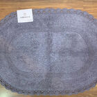 Tapete Indiano Abc 0.60x0.90 Cinza Gri-1002/1500 Gsm Abdalla