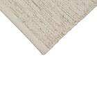 Tapete Indiano Retangular Australian de Algodão Para Áreas Internas Bege 2,5x3,5m Edantex