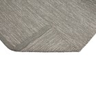 Tapete Indiano Retangular Australian de Algodão Para Áreas Internas Bege 3x4m Edantex