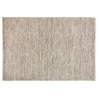 Tapete Indiano Retangular Australian de Algodão Para Áreas Internas Cinza 1,4x2m Edantex