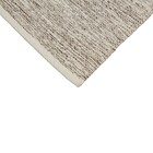 Tapete Indiano Retangular Australian de Algodão Para Áreas Internas Cinza 2x2,5m Edantex