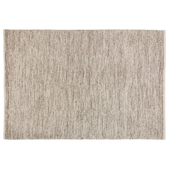 Tapete Indiano Retangular Australian de Algodão Para Áreas Internas Cinza 2x2,5m Edantex