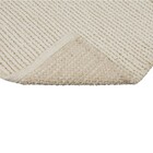 Tapete Indiano Retangular Zeland Lã e Algodão Cinza Áreas Internas 2,5x3.5m Edantex