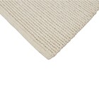 Tapete Indiano Retangular Zeland Lã e Algodão Cinza Áreas Internas 3x4m Edantex