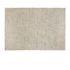 Tapete Indiano Retangular Zeland Lã e Algodão Cru Áreas Internas 2,5x3,5m Edantex