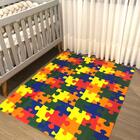 Tapete Infantil 130x200m Tecil Quebra Cabeça