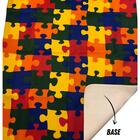 Tapete Infantil 130x200m Tecil Quebra Cabeça