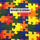 Tapete Infantil 130x200m Tecil Quebra Cabeça