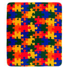 Tapete Infantil 130x200m Tecil Quebra Cabeça