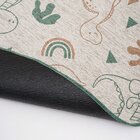 Tapete Infantil 250 X 200cm Antiderrapante São João Natural /