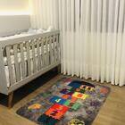 Tapete Infantil 95x130 Amarelinha Cinza