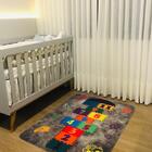 Tapete Infantil 95x130 Amarelinha Cinza