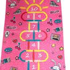 Tapete Infantil 95x130 Amarelinha Rosa