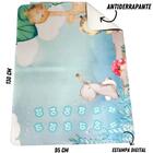 Tapete Infantil 95x130 Mesversário Azul