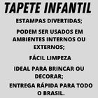 Tapete Infantil Antiderrapante 100x130 Alfabeto