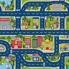 Tapete Infantil Antiderrapante Super Macio 1,00x1,30 Pista