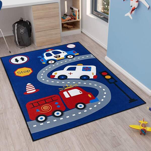 Tapete Infantil Babel 1 4m X 1 0m Antiderrapante City