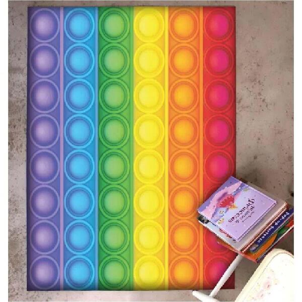 Tapete Infantil Confort Kids Popit 1,00x1,20m - Kapazi