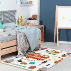 Tapete Infantil Dupla Face Recreio Impermeável 110x180cm - Jo