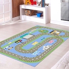 Tapete Infantil Estrada Azul