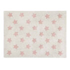 Tapete Infantil Estrelas Natural - Rosa Nude