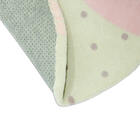 Tapete Infantil Everest Rosa Redondo - 0,95 Diam