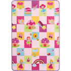 Tapete Infantil Fadinhas Dupla Face - Buba