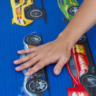 Tapete Infantil Hot Wheels Azul 1,20x1,80m Jolitex