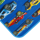 Tapete Infantil Hot Wheels Azul 1,20x1,80m Jolitex
