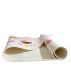 Tapete Infantil Menininha Rosa 45x100cm Antiderrapante