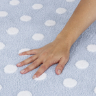 Tapete Infantil Mimo Bolinhas Azul 1,00x0,70m Jolitex