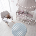 Tapete Infantil Mimo Bolinhas Azul 1,00x1,00m