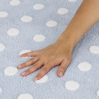 Tapete Infantil Mimo Bolinhas Azul 1,00x1,00m Jolitex