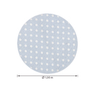 Tapete Infantil Mimo Bolinhas Azul 1,00x1,00m Jolitex