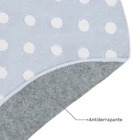 Tapete Infantil Mimo Bolinhas Azul 1,00x1,00m Jolitex