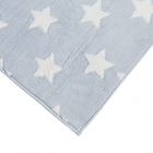 Tapete Infantil Mimo Estrelas Azul 1,00x0,70m Jolitex