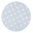 Tapete Infantil Mimo Estrelas Azul 1,00x1,00m Jolitex