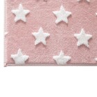 Tapete Infantil Mimo Estrelas Rosa 1,00x0,70m Jolitex