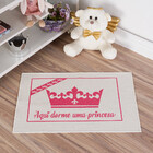 Tapete Infantil Natural Princesa Pink 45x70cm