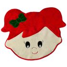 Tapete Infantil Premium Formato Menina Melancia Vermelho 72cm