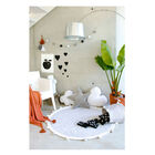 Tapete Infantil Redondo Bubbly - Cinza