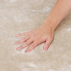 Tapete Infantil Retangular Via Star Poliéster Bege Interno 1,4x2m